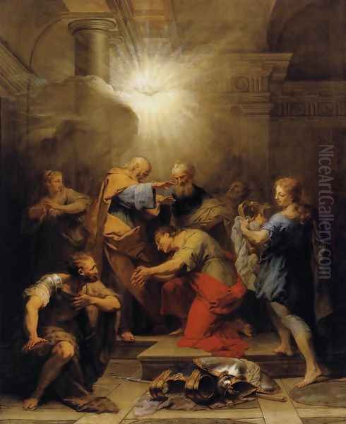Ananias Restoring the Sight of St Paul 1719 - view 1