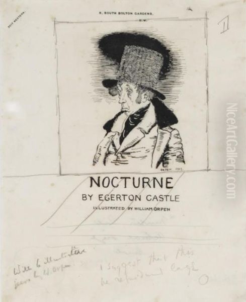 "nocturne By Egerton Castle Illustrated By William Orpen" - view 1