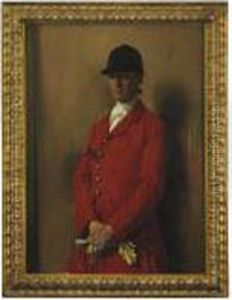 Portrait Of Captain Marshall Roberts, Master Of The South Notts Foxhounds