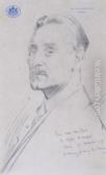 Portrait Of Victor H. Auger, Head And Shoulders - view 1