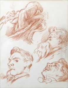 Fellow Artist (a Series Of Male Studies) by Sir William Newenham Montague Orpen