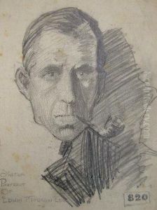 Sketch Portrait Of William
Morrow Esq by Sir William Newenham Montague Orpen