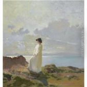 On The Cliff, Dublin Bay, Morning