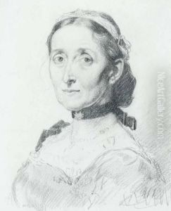 Portrait Of A Lady by Sir William Newenham Montague Orpen