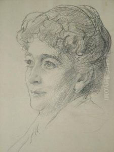 Study Of A Female Nude by Sir William Newenham Montague Orpen
