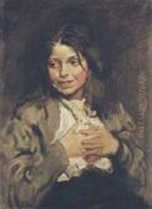 The Beggar Girl by Sir William Newenham Montague Orpen
