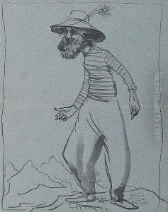 Illustrated Letter To Ambrose Mcevoy by Sir William Newenham Montague Orpen
