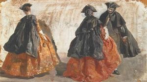 Costume Studies For The Carnevale (2)