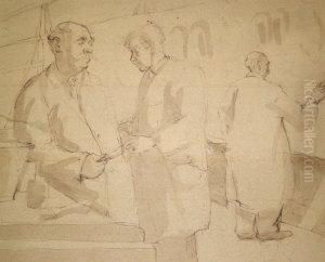 The Sign Painters by Sir William Newenham Montague Orpen