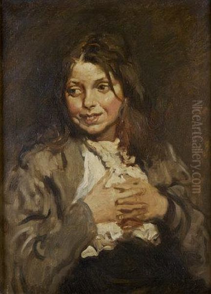 The Beggar Girl - view 1