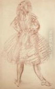 Study Of A Ballet Dancer by Sir William Newenham Montague Orpen