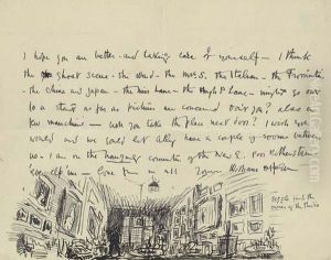 Illustrated Letter To Hugh Lane: Puzzle Find The Owner Of The Studio