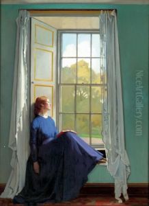 Window Seat by Sir William Newenham Montague Orpen