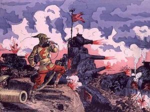 The War Correspondents, from The Twentieth Century, 1884
