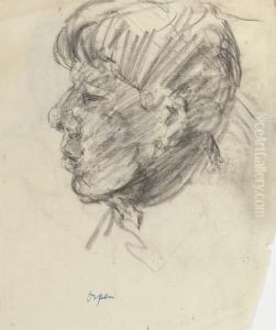 Study Of A Boy's Head