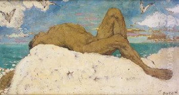 Reclining Male Nude - view 1