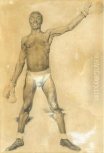 The Winner (the Champ) by Sir William Newenham Montague Orpen