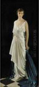 Portrait Of Mrs Oscar Lewisohn, Nee Edna May by Sir William Newenham Montague Orpen