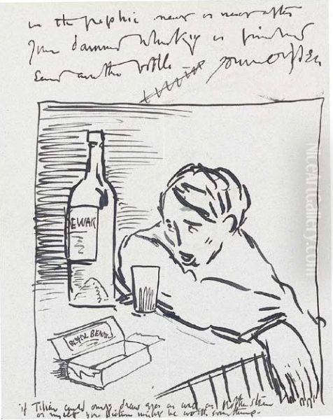 Ilustrated Letter To Hugh Lane: Your Damned Whisky Isfinished - view 1