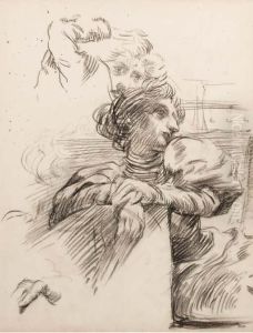 Study Of A Lady Study Of A Lady