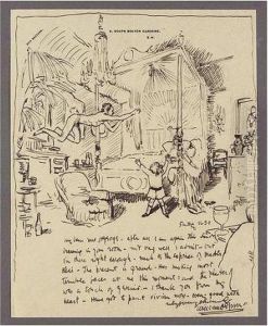 An Illustrated Letter To Mrs St George: The Bedroom At Clonsilla