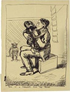 This Is A Tragedy For All Three by Sir William Newenham Montague Orpen