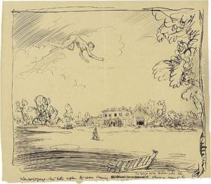 Clonsilla Lodge by Sir William Newenham Montague Orpen