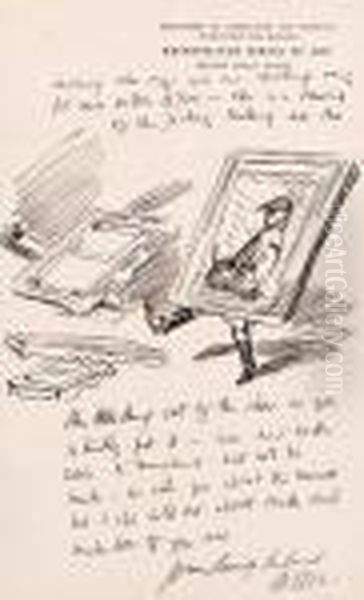 The Jockey; An Illustrated Letter To His Wife, Grace - view 1