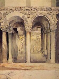 The Pulpit in the Church of S. Ambrogio by John Ruskin