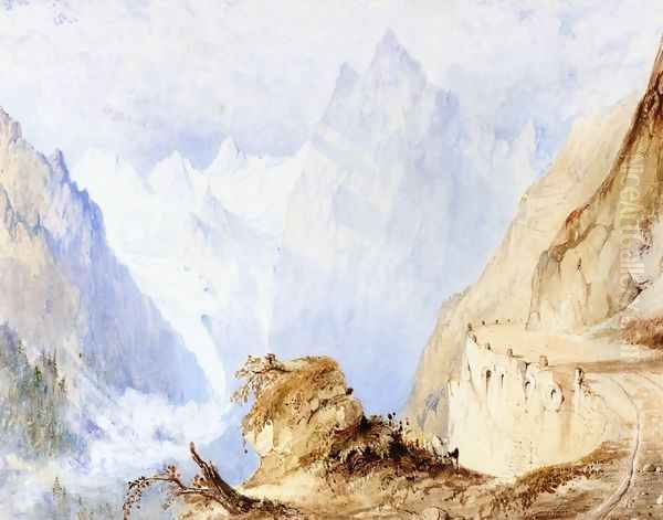 A View in the Alps - view 1