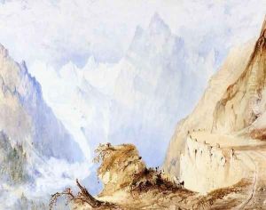A View in the Alps by John Ruskin