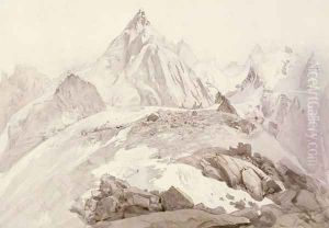 Aiguilles de Chamonix, c.1850