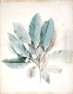Chestnut Leaves, c.1870 by John Ruskin