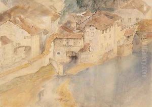 Study of a dragons head after Michelangelo by John Ruskin