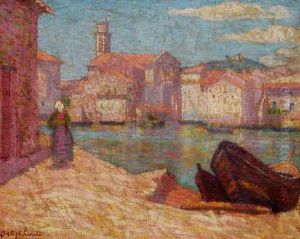 Promeneuse Sur Le Quai