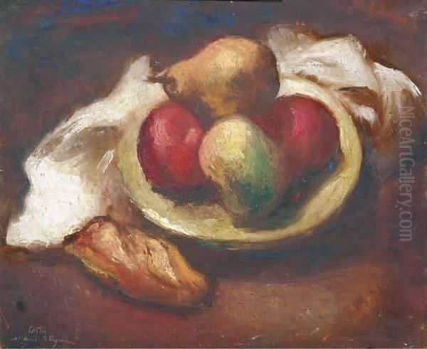 A Still Life With Fruits In A Bowl - view 1