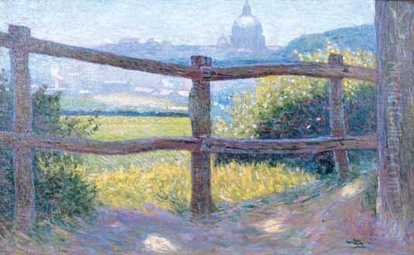 "paysage Avec Rome En Arriere-plan" - view 1