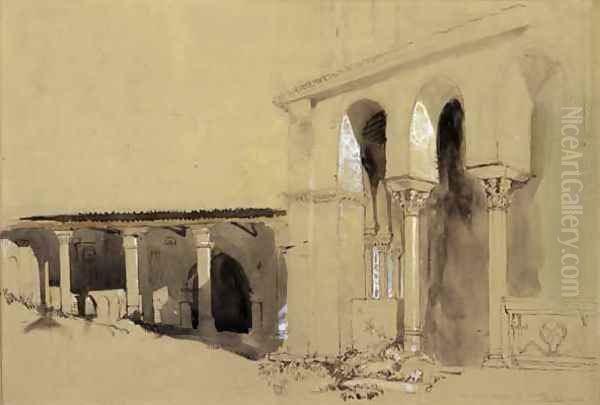 The Great Square at Torcello, 1850 - view 1