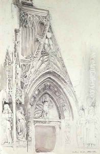 Southern Porch of St. Vulfran, Abbeville
