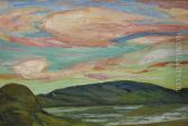 Afton Vid Angermanalven - view 1