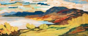 Landscape From Norrland by Helmer Osslund