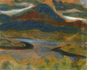 Norrlandskt Fjallandskap by Helmer Osslund
