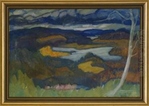 Angermanlandskt Landskap by Helmer Osslund