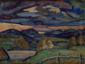 Vid Angermanalven by Helmer Osslund