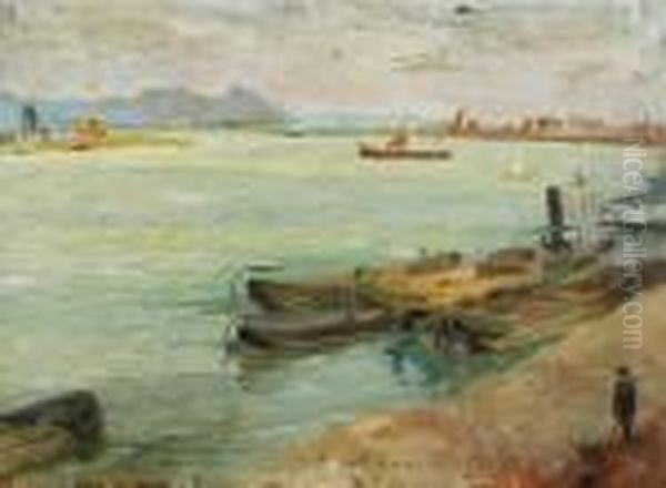 Flodlandskap Fran Rhen - view 1