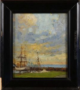 Segelfartyg by Helmer Osslund