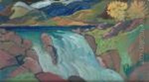 Norrlandskt Landskap by Helmer Osslund