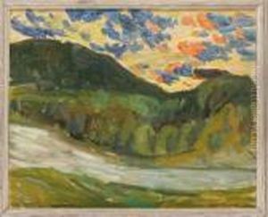 Norrlandskt Alvlandskap by Helmer Osslund
