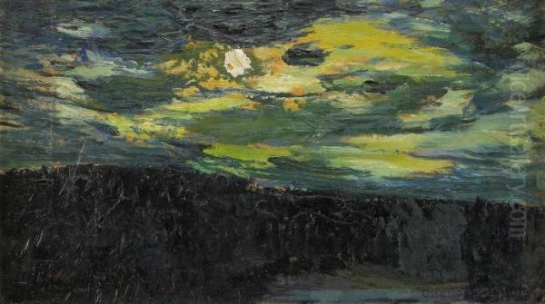 Aftonskyar Over Skogen - view 1