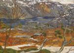 Norrlandskt Landskap by Helmer Osslund